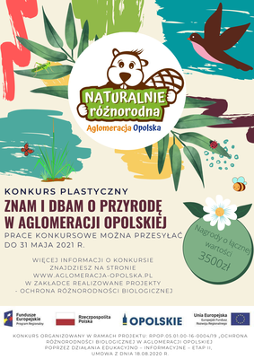 Konkurs plastyczny Znam i dbam o przyrodę w Aglomeracji Opolskiej